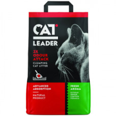 Наповнювач для котячого туалету Cat Leader (Кет Лідер) Clumping подвійна свіжість