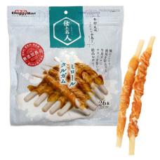 Ласощі DoggyMan (ДоггіМен) Chicken Fillet Dental Gum для собак в'ялена курка жуйка 12 см