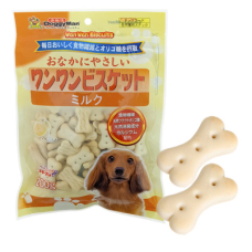Ласощі DoggyMan (ДоггіМен) Healthy Biscuit Milk для собак печиво бісквіт з молоком 