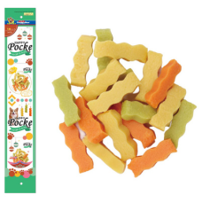Ласощі DoggyMan (ДоггіМен) Wave Shaped Cheese Snack Mixed Flavor для собак мікс сирні палички хвиля