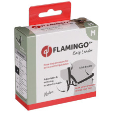 Намордник Flamingo (ФЛАМІНГО) Easy leader M для корекції поведінки собак лабрадор доберман ретрівер