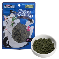 Ласощі CattyMan (КеттіМен) Hairball Care Bonito&Tuna Bits для виведення шерсті у котів шматочки макрелі та тунця