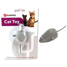 Іграшка Flamingo (Фламінго) Wind UP Darren Mouse для котів заводна мишка на колесах