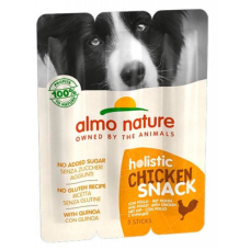 Ласощі Almo Nature (Альмо Натюр) Holistic Snack Chicken для собак палички з куркою