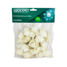 Ласощі Lucky Pet (Лакі Пет) для собак кістка вузлова №2, 6-7 см