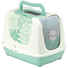 Туалет закритий Moderna (Модерна) Trendy Cat Eden для котів з вугільним фільтром та совком