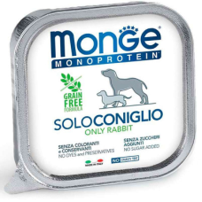 Вологий корм Monge (Монж) Monoprotein Dog Solo Rabbit для собак паштет з кроликом