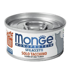 Вологий корм Monge (Монж) Monoprotein Cat Solo Tacchino для котів з індичкою