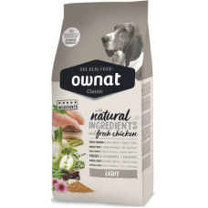 Сухий корм Ownat (Овнат) Classic Light для собак із зайвою вагою з куркою