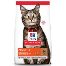Сухий корм Hill's (Хіллс) Science Plan Adult для дорослих кішок з ягням