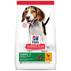  Сухий корм Hill's (Хіллс) Science Plan Puppy Medium Breed для цуценят середніх порід з куркою