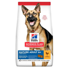 Сухий корм Hill's (Хіллс) Science Plan Mature Adult 6+ Large Breed для літніх собак великих порід від 6 років з куркою