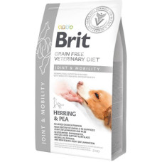 Сухий корм Brit GF VetDiet (Бріт ВетДієт) Dog Mobility для здоров'я суглобів у собак з оселедцем, лососем, горохом та гречкою