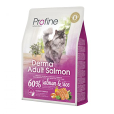 Сухий корм Profine (Профайн) Cat Derma для довгошерстих котів з лососем та рисом