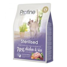 Сухий корм Profine (Профайн) Cat Sterilised для стерилізованих котів з куркою та рисом