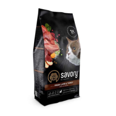Сухий корм Savory (Сейворі) Fresh Lamb & Turkey для котів з чутливим травленням зі свіжим ягням та індичкою
