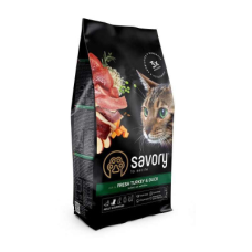 Сухий корм Savory (Сейворі) Fresh Turkey & Duck для котів гурманів зі свіжою індичкою та качкою