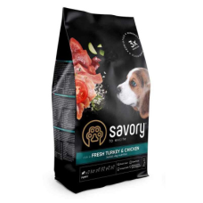 Сухий корм Savory (Сейворi) Fresh Turkey & Сhicken Puppy All Breeds для цуценят зі свіжою індичкою та куркою