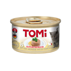 Вологий корм TOMi (Томі) Kitten Chicken для кошенят з куркою мус