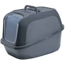 Туалет закритий Moderna (Модерна) Mega Deluxe для котів з відкидною кришкою 65.8х48.6х45.8 см