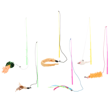 Іграшка Flamingo (Фламінго) Fishing-Rod для котів вудка дражнилка з іграшкою