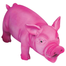 Іграшка латексна Flamingo (Фламінго) Pink Pig для собак хрюкаюче порося
