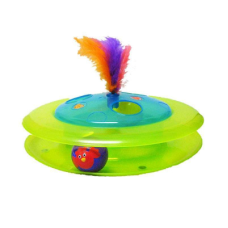 Іграшка Petstages (Петстейджес) для котів трек з м'ячем пташкою