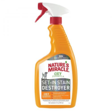 Знищувач плям та запахів собак Nature's Miracle (Нейчерс Міракл) Orange Oxy Formula Spray з формулою активного кисню