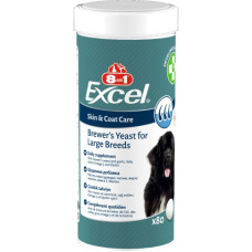 Вітаміни 8in1 (8в1) Excel Brewers Yeast Large Breed для собак великих порід підтримка здоров'я шкіри та шерсті