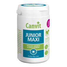 Вітаміни Canvit (Канвіт) Junior Maxi для цуценят і молодих собак вагою понад 25 кг здоровий ріст та розвиток 