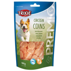 Ласощі Trixie (Тріксі) Premio Chicken Coins для собак монетки з куркою