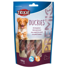 Ласощі Trixie (Тріксі) Premio Duckies для собак кісточки з качкою