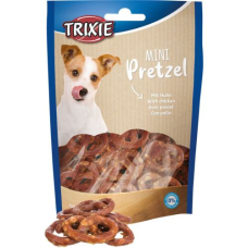 Ласощі Trixie (Тріксі) Mini Pretzels для собак крендель з куркою 