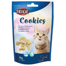 Ласощі Trixie (Тріксі) Cookies для котів печиво з лососем та котячою м'ятою