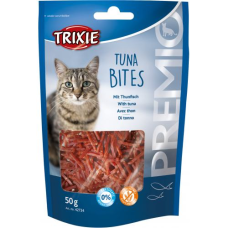 Ласощі Trixie (Тріксі) Premio Tuna Bites для котів шматочки з тунцем та куркою