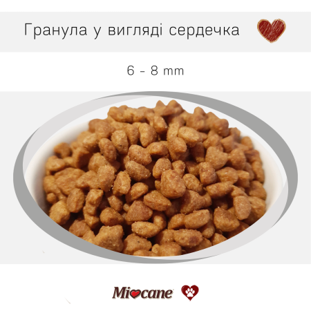 картинка Сухий корм для дорослих собак малих порід Morando (Морандо) Mioсane Adult Mini з куркою