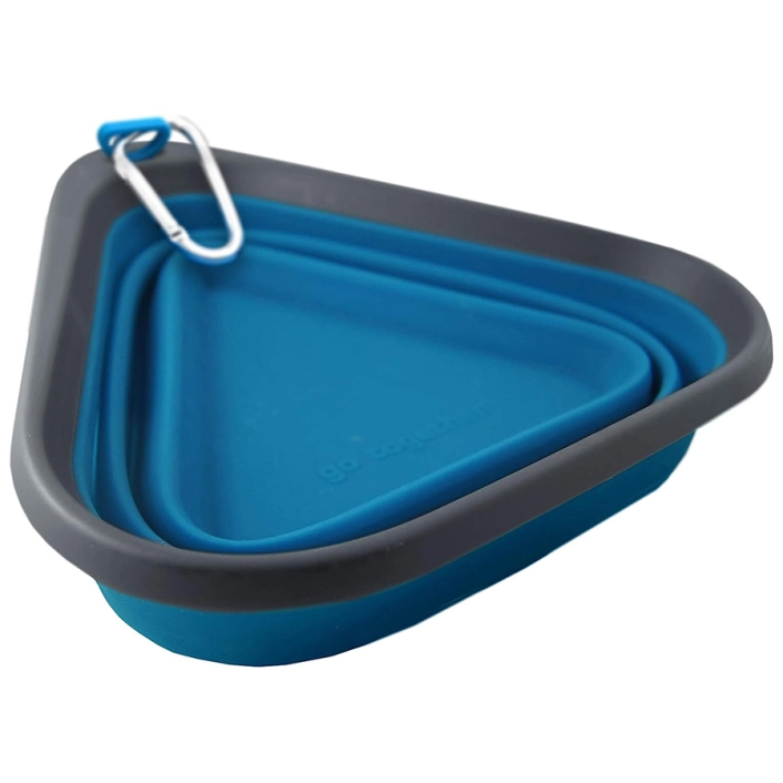 картинка Складна миска для собак Kurgo (Курго) Mash&Stash Collapsible Dog Bowl