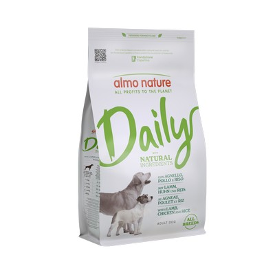 картинка Сухий корм для собак Almo Nature (Альмо Натюр) Daily Dog з ягням, куркою та рисом