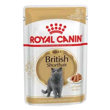 картинка Royal Canin (Роял Канін) British Shorthair Adult - Консервований корм для дорослих котів породи Британська короткошерста (шматочки в підливі)